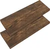 Two wooden shelves are stacked on top of each other, presented against a white background. Produktbild-Vorschau