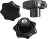 2 Stück -- Sterngriffmutter Mutter M12 Ø 63 mm DIN6336 K - Produktbild-Vorschau 1