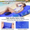 (bleu marine) Chaise longue gonflable, lit de plage Voir les images du produit 5