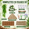 10er Set Terrarium Hängematte aus natürlichem Seegras, Produktbild-Vorschau 3