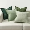 Kissenbezug 40x40 cm 4er Set Kordsamt Frühling Produktbild-Vorschau 2