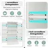 COSTWAY 120,5 cm vysoká kuchyňská skříňka, volně stojící Náhled obrázku produktu 4