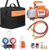 A collection of HVAC tools and accessories laid out on a white background. Náhľad obrázku produktu