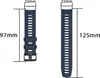 INF Garmin Instinct 2 Silikon-Uhrenarmband Schwarz Produktbild-Vorschau 3