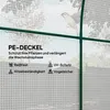 Outsunny Gewächshaus, Foliengewächshaus mit Aufrollbare Produktbild-Vorschau 4