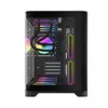GAMEMAX HYPE-M BK, Mini-Tower, ohne Netzteil, USB/Audio, Produktbild-Vorschau 2