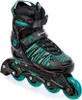 2in1 Inlineskates Schlittschuhe Raven Vella Black/Mint Produktbild-Vorschau 2