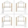 okwish Patrová postel 90x200 cm s okny a tříúrovňovou Náhled obrázku produktu 6