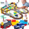 OEM - WOOPIE Elektrische Eisenbahn 2v1 Rennstrecke Zug Produktbild-Vorschau 1