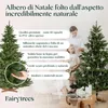 FairyTrees albero di Natale artificiale 220cm Abete Anteprima dell’immagine prodotto 6