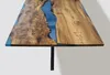 Casa Padrino Luxus Esstisch Braun / Blau / Schwarz 250 cm Produktbild-Vorschau 6