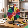 Relaxdays, otočné kolo štěstí, průměr 30 cm, stolní hra, 10 Náhled obrázku produktu 5