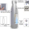 500ml Doppelwandige Edelstahl-Trinkflasche Thermoskanne Produktbild-Vorschau 5