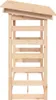 vidaXL Kaminholzregal 108x64,5x110 cm Massivholz Kiefer Produktbild-Vorschau 6