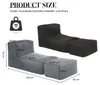 Zimilo: poltrona da pavimento modulare, chaise longue Anteprima dell’immagine prodotto 7
