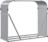 A metal firewood rack shown from the front on a white background. Náhľad obrázku produktu