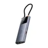 Baseus 6-in-1 Power Delivery USB-C HUB Schwarz Produktbild-Vorschau 5