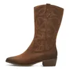 MARCO TOZZI Damen Stiefelette Western Cowboy Boot mit Produktbild-Vorschau 5