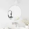 Miroir mural VidaXL rond, Ø 50 cm, verre trempé Voir les images du produit 3