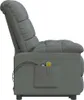 masážní křeslo vidaXL Electric Dark Grey Fabric Náhled obrázku produktu 5