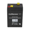 Akumulator kwasowo-ołowiowy Multipower MP4.5-6 Pb 6V 4.5Ah Podgląd zdjęcia produktu 3