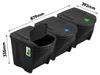Mülleimer Set Abfalleimer SORTIBOX Eco Wood Müllsortierer Produktbild-Vorschau 6