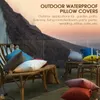 Outdoor Patio Balkon Wasserdichte Kissenbezüge Produktbild-Vorschau 4