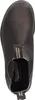 A top-down view of a black leather boot. Produktbild-Vorschau