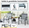 COSTWAY 2er Set Gartenstühle, Terrassenstühle, Balkonstühle Produktbild-Vorschau 6