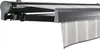 SOLUNA Halbkassettenmarkise Comfort 5x4 Dessin D418 Gestell Produktbild-Vorschau 1