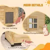 Katzenhaus outdoor winterfest Katzenhütte - Holz, Produktbild-Vorschau 6