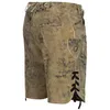 Pantaloni corti in pelle tradizionale da uomo PAULGOS - HK4 Anteprima dell’immagine prodotto 2
