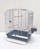 Vogelkäfig Elena Chrom grau Vogelheim mit Zubehör Produktbild-Vorschau 7