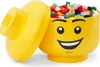LEGO Storage Head  "Happy Boy", groß (gelb) Produktbild-Vorschau 3