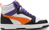 Puma Rebound V6 Mid Jr White-Orange Glo-Black Größe EU 38 Produktbild-Vorschau 3
