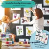 Fingerfarben Kinder Set Grundfarben 6 x 60ml - 100% sicher Produktbild-Vorschau 3