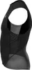 A black athletic tank top with white logo on a white background. Náhľad obrázku produktu