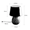 Trio - Tischlampe ARIANA - Beige - 24x24x35 cm Produktbild-Vorschau 4