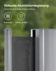 SONGMICS Alu Seitenmarkise 160 x 400 cm 280 g/m² ausziehbar Produktbild-Vorschau 5