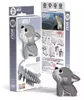 Eugy der Wolf. Öko-Puzzle 3D Produktbild-Vorschau 1