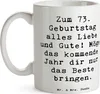 Mr. & Mrs. Panda Kaffeetasse Spruch 73. Geburtstag Produktbild-Vorschau 3