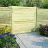 vidaXL Gartentor Imprägniertes Kiefernholz 100x100 cm Produktbild-Vorschau 2