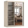 Schwebetürenschrank Kleiderschrank Schrank 160 cm Produktbild-Vorschau 3