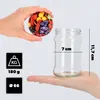 KADAX kleine potjes, 315 ml, diameter 66 mm, glazen potjes Productafbeelding-voorbeeld 3