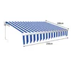 Faziango 250x200cm Sonnenmarkise Gelenkarmmarkise Aluminium Produktbild-Vorschau 2