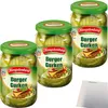 Hengstenberg Burger Gurken 3er Pack (3x330g Glas) + usy Produktbild-Vorschau 1