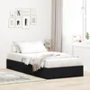 vidaXL Letto a panca con contenitore Nero 90 x 200 cm Anteprima dell’immagine prodotto 3