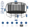 Aga SPORT EXCLUSIVE Trampolino 430 cm Nero + rete di Anteprima dell’immagine prodotto 8