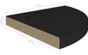 vidaXL Étagères coulissantes d'angle 2 pcs. noir 35x35x3,8 Voir les images du produit 15