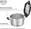 RÖSLE Topfset 6 tlg. Silence Pro Edelstahl Topfset Kochtopf Produktbild-Vorschau 3